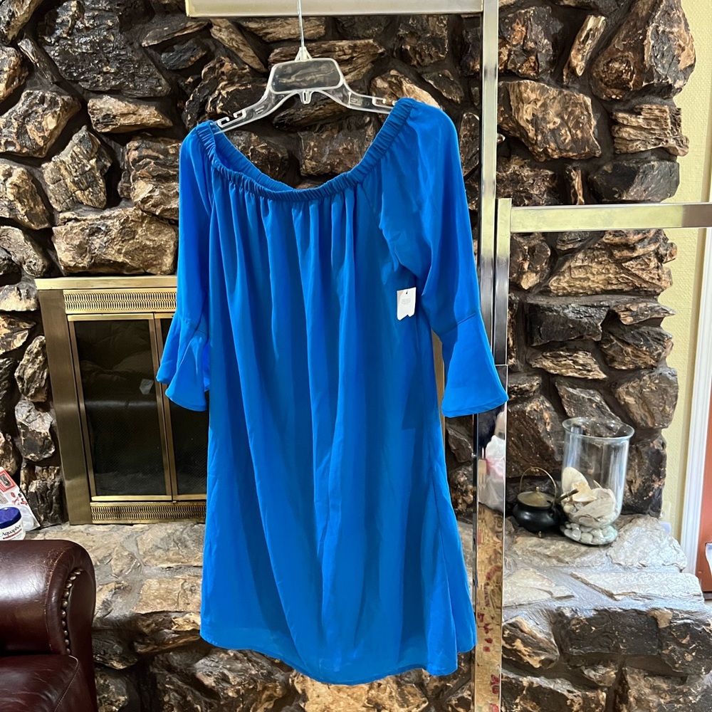 City Streets NWT Blue Dress